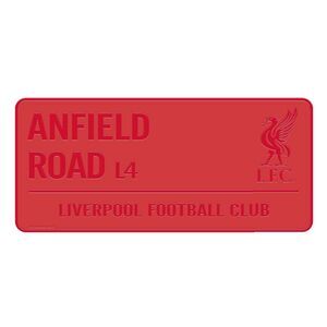 Liverpool FC Anfield Road L4 Crest Street Sign / Red